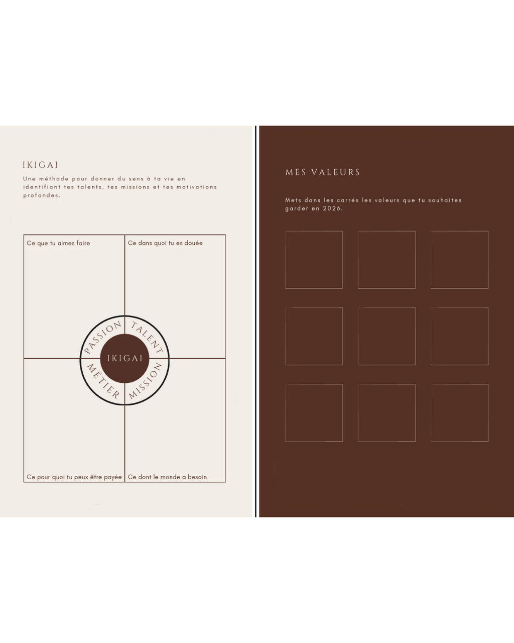 GOD'S RETURN | RESET JOURNAL 2026 | Organisation, Objectifs, Planner